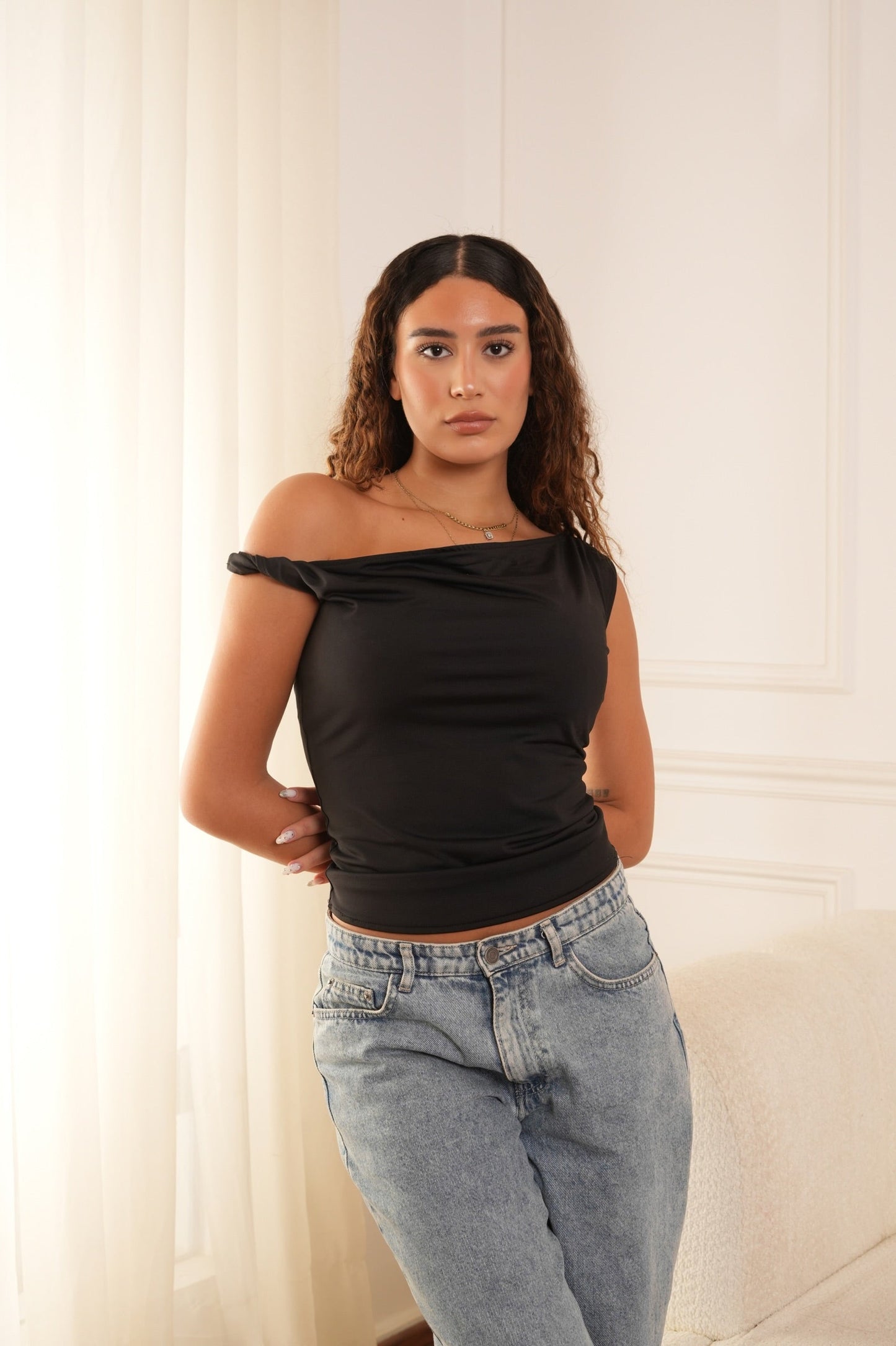 Tia's Top In Black
